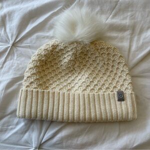 Lululemon Ivory Knit Beanie